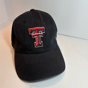 Texas Tech Black and Red Cap